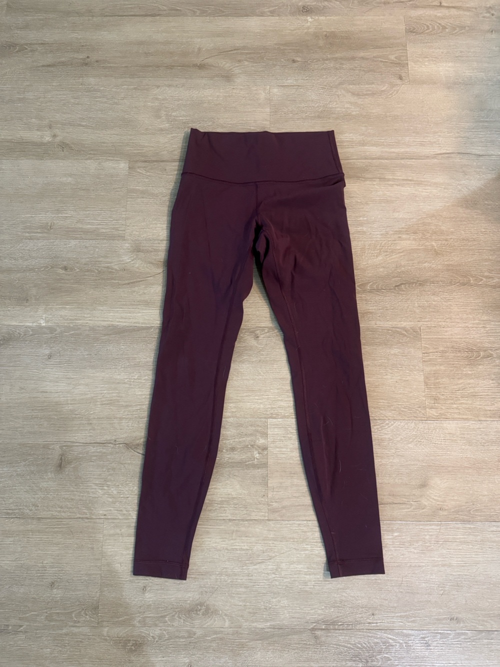 lululemon athletica Maroon High-Rise Leggings